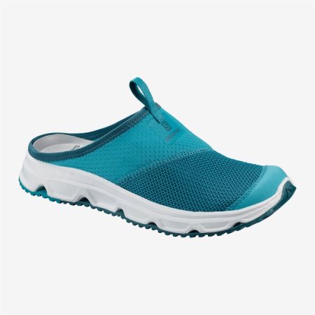 Salomon RX SLIDE 4.0 W Womens Slippers Turquoise UK XHNI